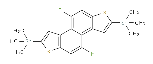 (4,9-difluoronaphtho[2,1-b:6,5-b']dithiophene-2,7-diyl)bis(trimethylstannane)
