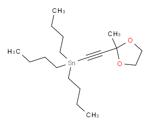 tributyl((2-methyl-1,3-dioxolan-2-yl)ethynyl)stannane