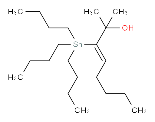 (Z)-2-methyl-3-(tributylstannyl)oct-3-en-2-ol