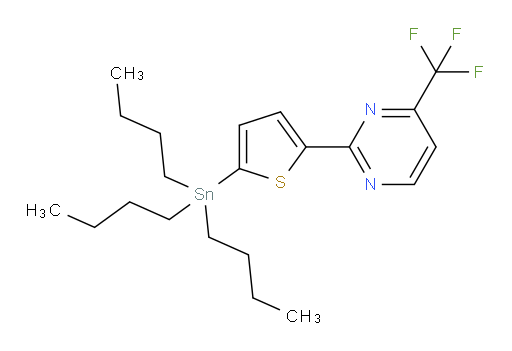 2-(5-(tributylstannyl)thiophen-2-yl)-4-(trifluoromethyl)pyrimidine