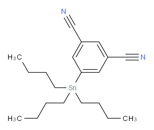 5-(tributylstannyl)isophthalonitrile
