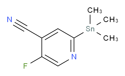 5-fluoro-2-(trimethylstannyl)isonicotinonitrile
