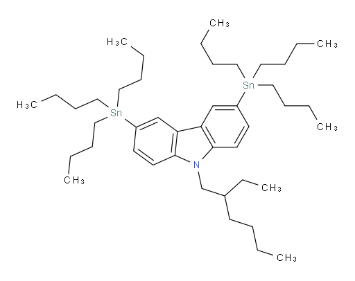 9-(2-ethylhexyl)-3,6-bis(tributylstannyl)-9H-carbazole