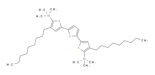 (4,4''-dinonyl-[2,2':5',2''-terthiophene]-5,5''-diyl)bis(trimethylstannane)