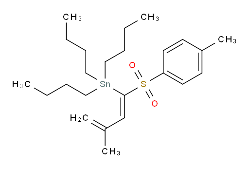 (Z)-tributyl(3-methyl-1-tosylbuta-1,3-dien-1-yl)stannane