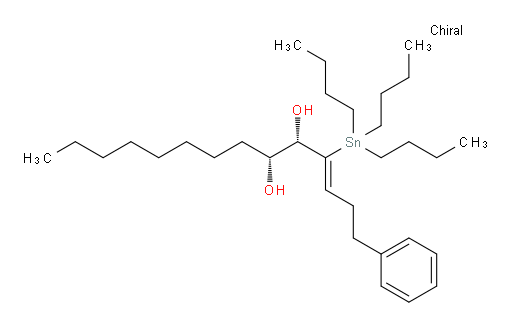 (5S,6R,Z)-1-phenyl-4-(tributylstannyl)tetradec-3-ene-5,6-diol