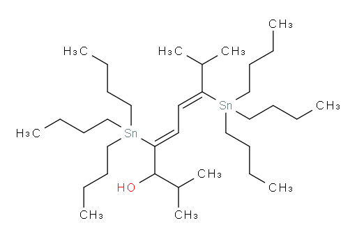 (4Z,6Z)-2,8-dimethyl-4,7-bis(tributylstannyl)nona-4,6-dien-3-ol