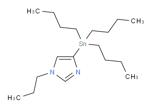 1-propyl-4-(tributylstannyl)-1H-imidazole
