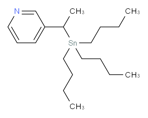 3-(1-(tributylstannyl)ethyl)pyridine