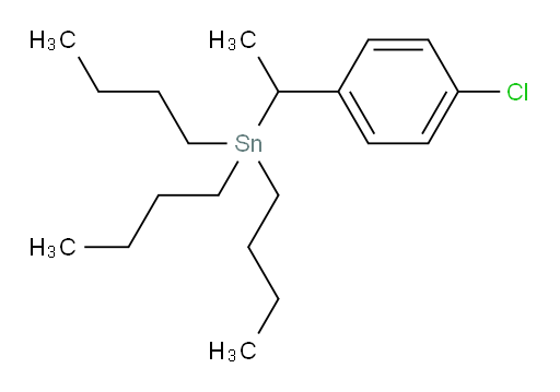 tributyl(1-(4-chlorophenyl)ethyl)stannane