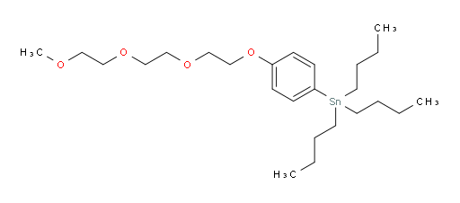 tributyl(4-(2-(2-(2-methoxyethoxy)ethoxy)ethoxy)phenyl)stannane
