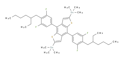 (4,8-bis(4-(2-ethylhexyl)-3,5-difluorophenyl)benzo[1,2-b:4,5-b']dithiophene-2,6-diyl)bis(trimethylstannane)