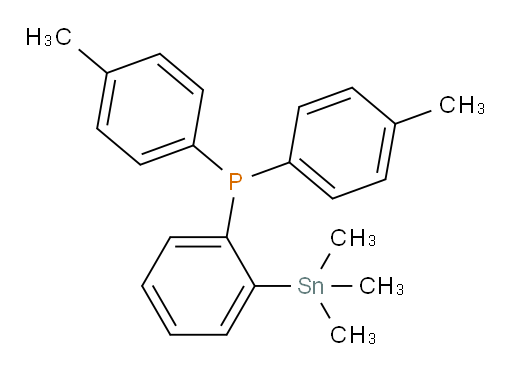 di-p-tolyl(2-(trimethylstannyl)phenyl)phosphine