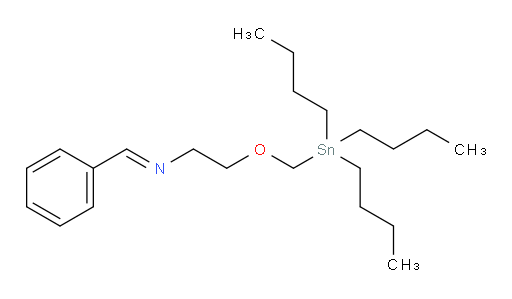 (E)-N-benzylidene-2-((tributylstannyl)methoxy)ethanamine