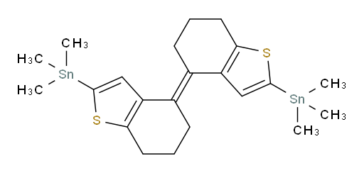 (E)-2,2'-bis(trimethylstannyl)-6,6',7,7'-tetrahydro-5H,5'H-4,4'-bibenzo[b]thiophenylidene