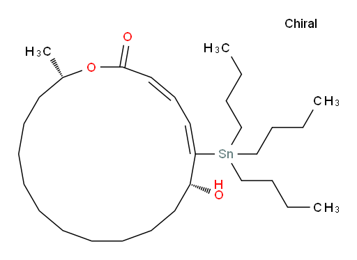 (3E,5Z,7R,18S)-7-hydroxy-18-methyl-6-(tributylstannyl)oxacyclooctadeca-3,5-dien-2-one