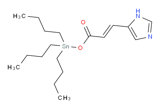 (E)-tributylstannyl 3-(1H-imidazol-5-yl)acrylate