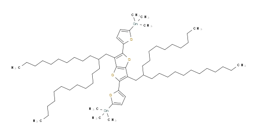 (5,5'-(3,6-bis(2-decyltetradecyl)thieno[3,2-b]thiophene-2,5-diyl)bis(thiophene-5,2-diyl))bis(trimethylstannane)