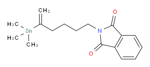 2-(5-(trimethylstannyl)hex-5-en-1-yl)isoindoline-1,3-dione