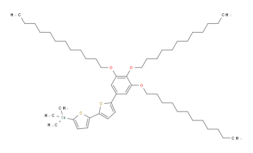trimethyl(5'-(3,4,5-tris(dodecyloxy)phenyl)-[2,2'-bithiophen]-5-yl)stannane