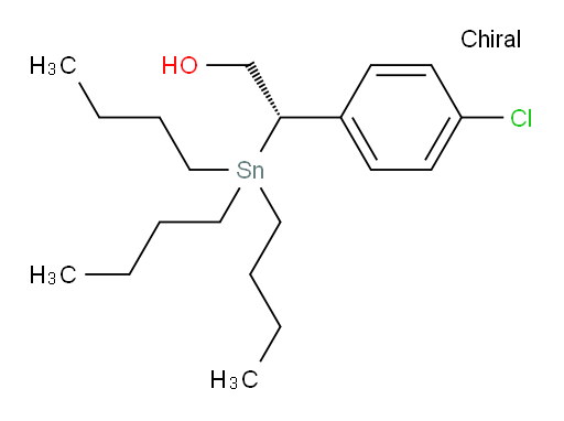 (S)-2-(4-chlorophenyl)-2-(tributylstannyl)ethanol