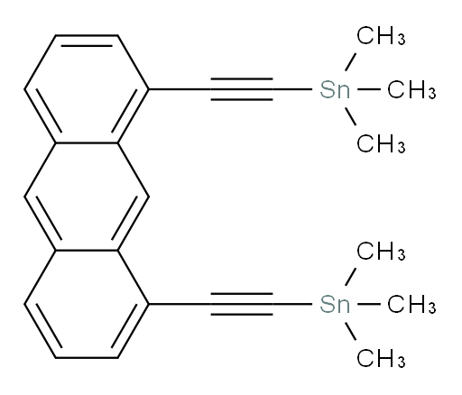 1,8-bis((trimethylstannyl)ethynyl)anthracene
