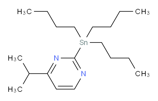 4-isopropyl-2-(tributylstannyl)pyrimidine