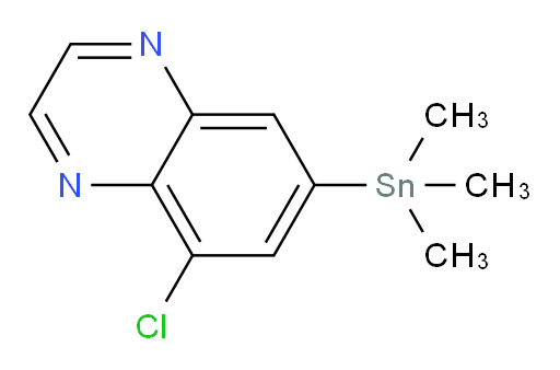 5-chloro-7-(trimethylstannyl)quinoxaline