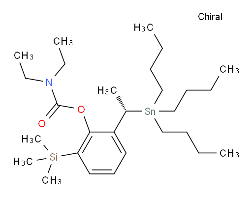 (S)-2-(1-(tributylstannyl)ethyl)-6-(trimethylsilyl)phenyl diethylcarbamate