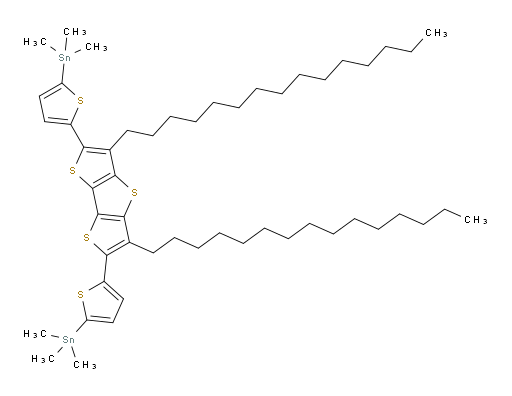 (5,5'-(3,5-dipentadecyldithieno[3,2-b:2',3'-d]thiophene-2,6-diyl)bis(thiophene-5,2-diyl))bis(trimethylstannane)
