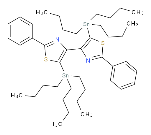 2,2'-diphenyl-5,5'-bis(tributylstannyl)-4,4'-bithiazole