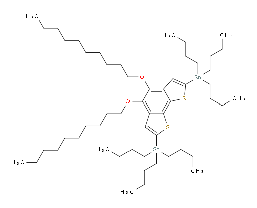 (4,5-bis(decyloxy)benzo[1,2-b:6,5-b']dithiophene-2,7-diyl)bis(tributylstannane)