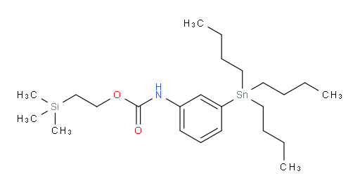 2-(trimethylsilyl)ethyl (3-(tributylstannyl)phenyl)carbamate