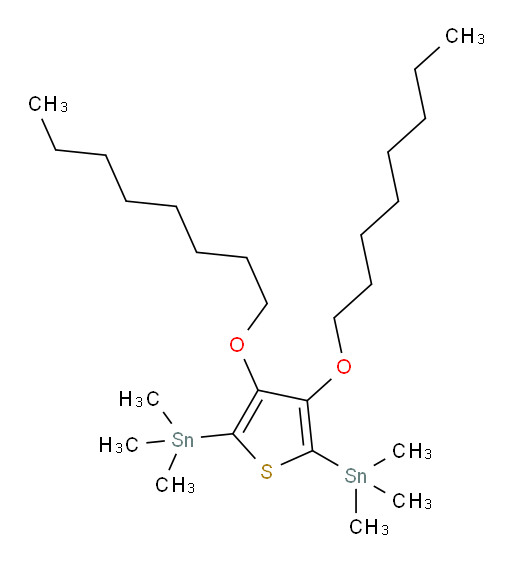 (3,4-bis(octyloxy)thiophene-2,5-diyl)bis(trimethylstannane)