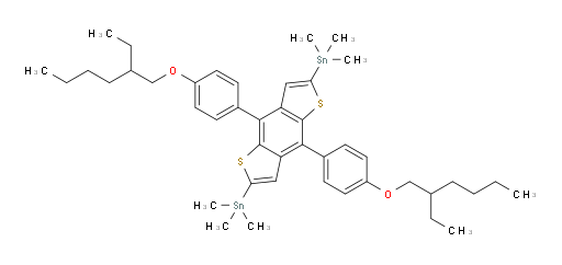 (4,8-bis(4-((2-ethylhexyl)oxy)phenyl)benzo[1,2-b:4,5-b']dithiophene-2,6-diyl)bis(trimethylstannane)