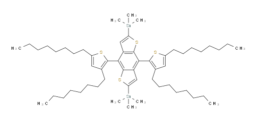(4,8-bis(3,5-dioctylthiophen-2-yl)benzo[1,2-b:4,5-b']dithiophene-2,6-diyl)bis(trimethylstannane)