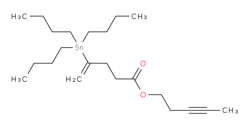 pent-3-yn-1-yl 4-(tributylstannyl)pent-4-enoate