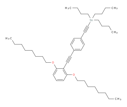 ((4-((2,6-bis(octyloxy)phenyl)ethynyl)phenyl)ethynyl)tributylstannane