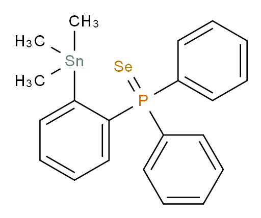 diphenyl(2-(trimethylstannyl)phenyl)phosphine selenide