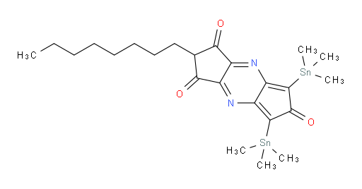 2-octyl-5,7-bis(trimethylstannyl)dicyclopenta[b,e]pyrazine-1,3,6(2H)-trione