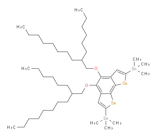 (4,5-bis((2-hexyldecyl)oxy)benzo[1,2-b:6,5-b']bis(selenophene)-2,7-diyl)bis(trimethylstannane)