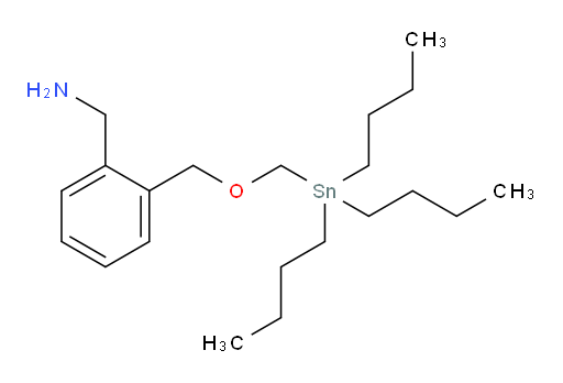 (2-(((tributylstannyl)methoxy)methyl)phenyl)methanamine