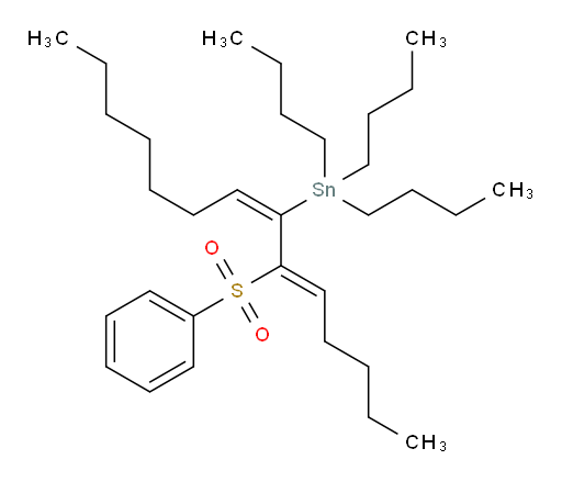 tributyl((5Z,7E)-6-(phenylsulfonyl)tetradeca-5,7-dien-7-yl)stannane