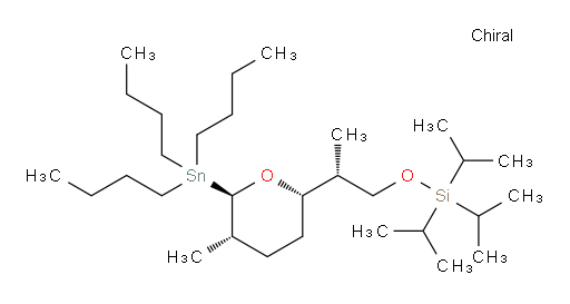 triisopropyl((R)-2-((2S,5S,6R)-5-methyl-6-(tributylstannyl)tetrahydro-2H-pyran-2-yl)propoxy)silane