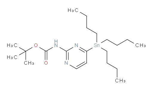 tert-butyl (4-(tributylstannyl)pyrimidin-2-yl)carbamate