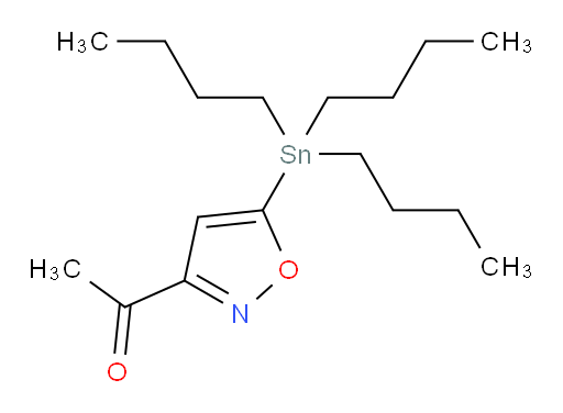 1-(5-(tributylstannyl)isoxazol-3-yl)ethanone