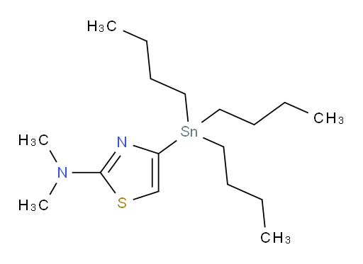 N,N-dimethyl-4-(tributylstannyl)thiazol-2-amine