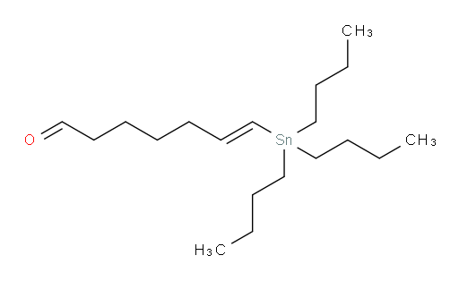 (E)-7-(tributylstannyl)hept-6-enal