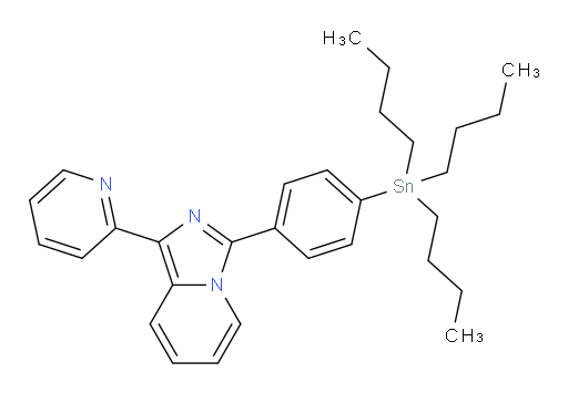 1-(pyridin-2-yl)-3-(4-(tributylstannyl)phenyl)imidazo[1,5-a]pyridine