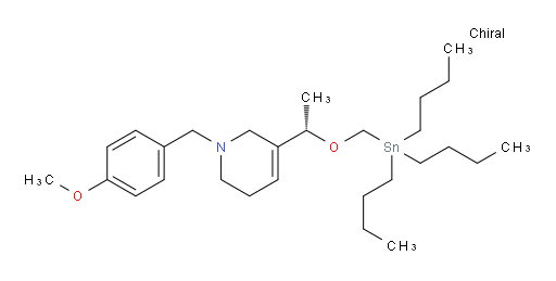 (S)-1-(4-methoxybenzyl)-5-(1-((tributylstannyl)methoxy)ethyl)-1,2,3,6-tetrahydropyridine